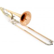 C.G. Conn 88HO Professional Trombone - F Attachment - Open Wrap - Rose Brass Bell - Clear Lacquer