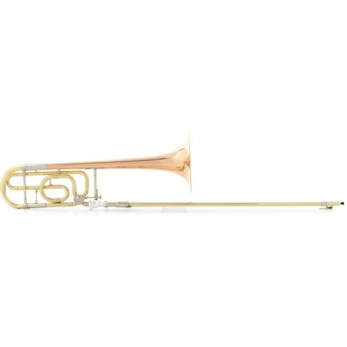  C.G. Conn 52H Intermediate Trombone - F Attachment - Rose Brass Bell - Clear Lacquer