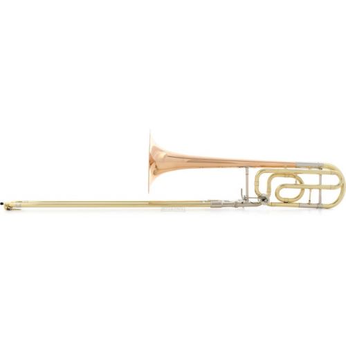  C.G. Conn 52H Intermediate Trombone - F Attachment - Rose Brass Bell - Clear Lacquer