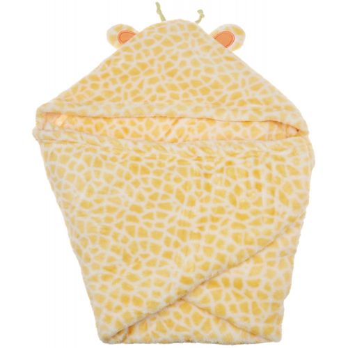  C.R. Gibson Little Fair Hooded Plush Blanket, by Baby Dumpling - Giraffe