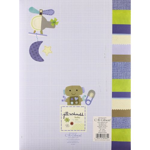  [아마존베스트]C.R. Gibson Dinosaur Boy oh Boy First Five Years Memory Baby Book, 64pgs, 10 W x 11.75 H