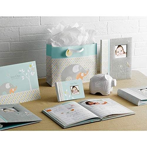  [아마존베스트]C.R. Gibson Elephant Blue Baby Calendar Milestone Stickers, 11 W x 18 H