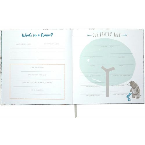  C.R. Gibson Little Man Perfect-Bound Memory Book for Newborn and Baby Boys, 9.5 x 10