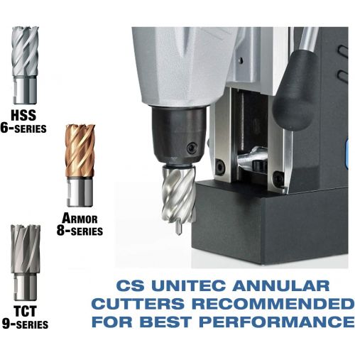  C.S. Unitec CS Unitec MAB 155 Ultra Compact Low Profile Portable Magnetic Drill Press