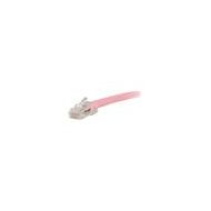 C2G Cat5e Non-Booted Unshielded (UTP) Network Patch Cable - patch cable - 25 ft - pink