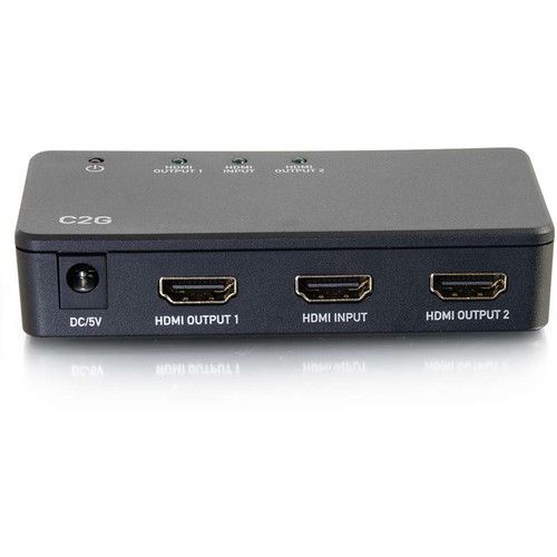  C2G HDMI 2-Port 4K30 Distribution Amplifier Splitter
