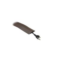 C2G Legrand - Wiremold CDB-5 Corduct Overfloor Cord Protector- Rubber Duct Floor Cord Cover, Brown (5 Feet)