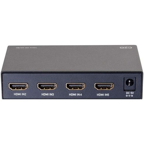  C2G 5 x 1 HDMI 2.0 Switcher