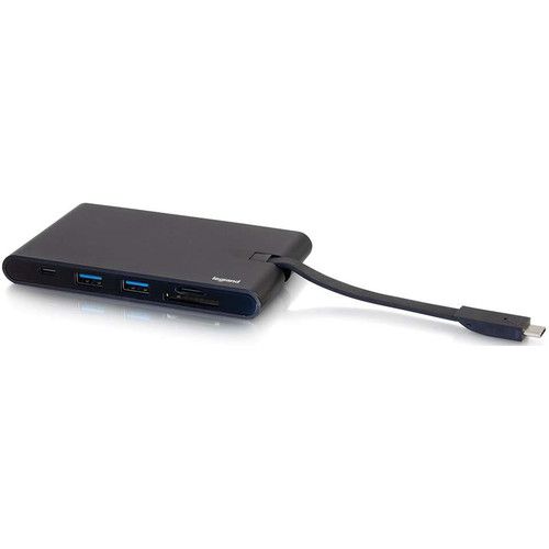  C2G USB Type-C Compact Travel Docking Station with Power Delivery