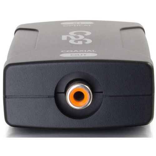  C2G Optical to S/PDIF Coaxial Digital Audio Converter (Black)