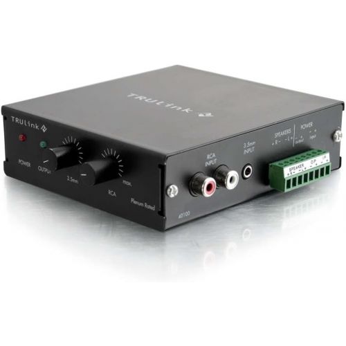  C2G 40914 Compact Amplifier with External Volume Control, TAA Compliant