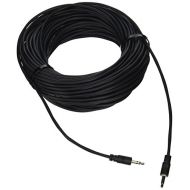 C2G 40522 3.5mm Stereo Audio Cable with Low Profile Connectors MM, Plenum CMP-Rated (75 Feet, 22.86 Meters)