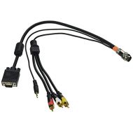 C2GCables to Go 60018 1.5 RR Hd15+3.5+3Rca Flying Lead