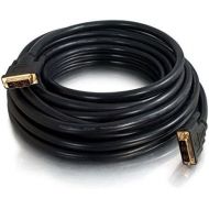 C2G 41232 Pro Series Single Link DVI-D Digital Video Cable MM, In-Wall CL2-Rated, Black (15 Feet, 4.57 Meters)