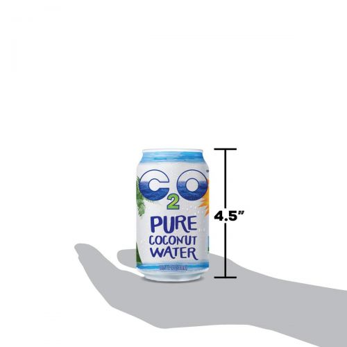  C2O Pure Coconut Water, 10.5 Fluid Ounce (Pack of 24)