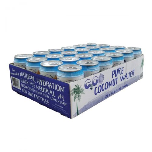  C2O Pure Coconut Water, 10.5 Fluid Ounce (Pack of 24)