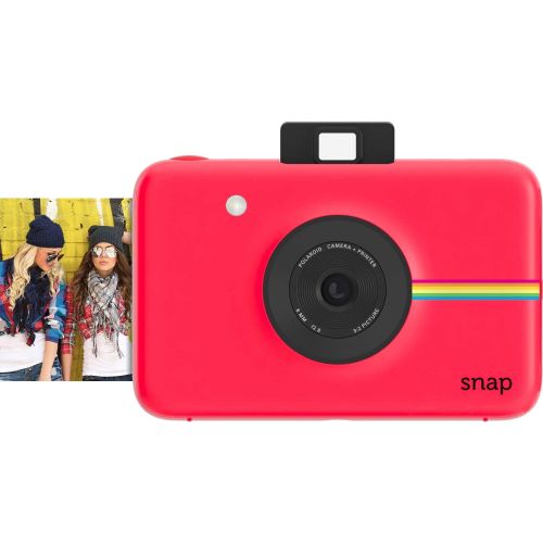 폴라로이드 Polaroid Snap Instant Digital Camera (Red) wih ZINK Zero Ink Printing Technology