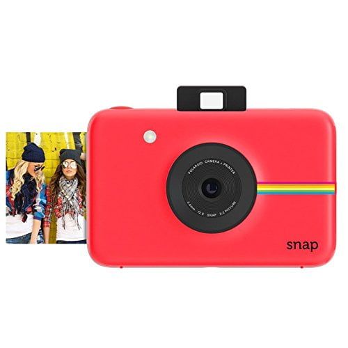 폴라로이드 Polaroid Snap Instant Digital Camera (Red) wih ZINK Zero Ink Printing Technology