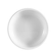 CAC China KRW-S4 Accessories 4-1/4-Inch by 5/8-Inch Porcelain Small Dish, 3-Ounce, Super White, Box of 72