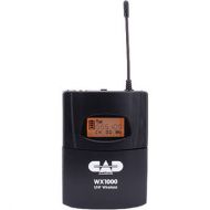 CAD TX1000BP Wireless Bodypack Transmitter (510 to 570 MHz)