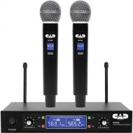 CAD WX200 2-Person Wireless Fixed-Frequency Handheld Microphone System (563 to 565 MHz)