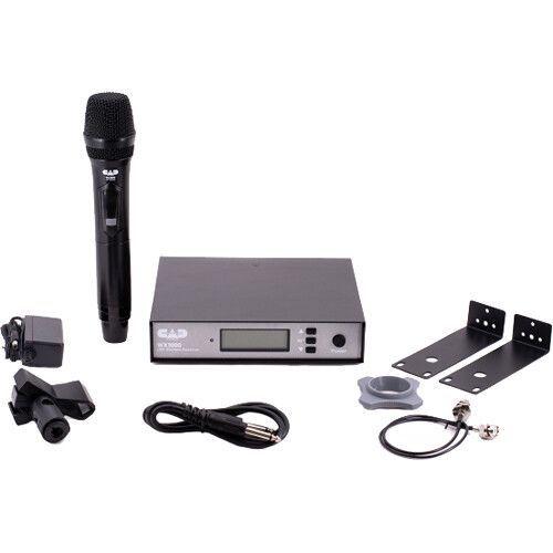  CAD WX1000HH Wireless Cardioid Handheld Microphone System (510 to 570 MHz)