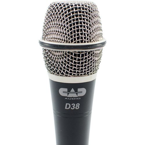  CAD CADLive D38 Supercardioid Dynamic Handheld Microphone (3 Pack)