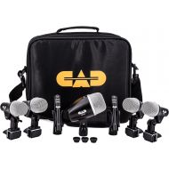 [아마존베스트]CAD Audio Stage7 7 Piece Drum Mic Pack - Includes Kick Mic, Snare Mic, 3 Tom Mics and 2 Overhead Condenser Mics