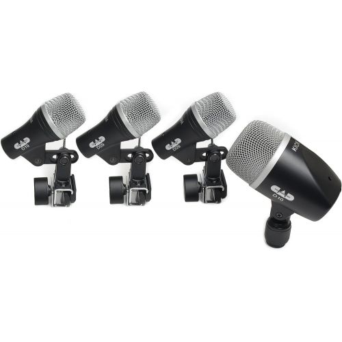  [아마존베스트]Other CAD Audio Stage4 4-Piece Drum Mic Pack - Includes Kick Mic, Snare Mic and 2 Tom Mics