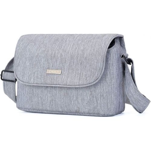  CADeN Camera Shoulder Bag Case Compatible for Nikon, Canon, Sony DSLR SLR Mirrorless Cameras Waterproof Grey