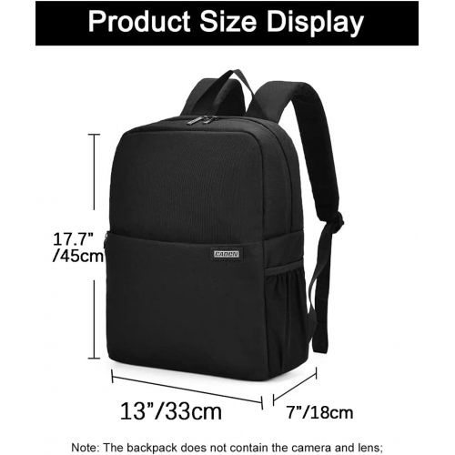  CADeN Camera Backpack Bag for DSLR/SLR Mirrorless Camera Large with 15.6 inch Laptop Compartment, Tripod Holder, Camera Case Compatible for Sony Canon Nikon Waterproof