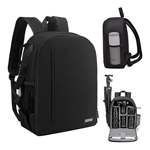  CADeN Camera Backpack Bag Professional for DSLR/SLR Mirrorless Camera Waterproof, Camera Case Compatible for Sony Canon Nikon Camera and Lens Tripod Accessories