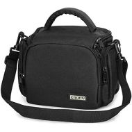 CADEN Compact Camera Shoulder Bag Case for DSLR/SLR Nikon Canon Sony Mirrorless Cameras and Lenses
