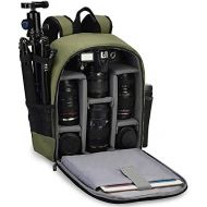 CADeN DSLR SLR Camera Backpack Bag for Mirrorless Cameras/Photographers, Camera Case Water-Repellent Compatible with Nikon Canon Sony Lens Tripod Accessories Photography Men Women
