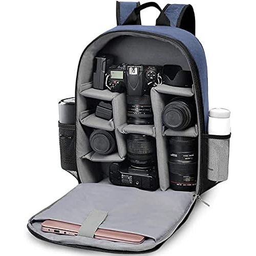  CADeN DSLR SLR Camera Backpack Bag for Mirrorless Cameras/Photographers, Camera Case Backpack Water-Repellent Compatible with Nikon Canon Sony Lens Tripod Accessories Photography M