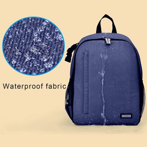  CADeN Camera Backpack Bag Professional for DSLR/SLR Mirrorless Camera Waterproof, Camera Case Compatible for Sony Canon Nikon Camera and Lens Tripod Accessories Blue