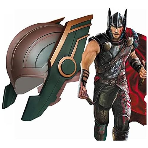  할로윈 용품CAFELE Loki Helmet Horns Cosplay, 2021 TV Loki Series Movie Thor Ragnarok Loki Crown Mask Cosplay Halloween Costume Accessories