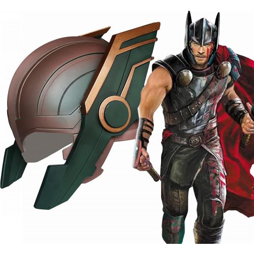  할로윈 용품CAFELE Loki Helmet Horns Cosplay, 2021 TV Loki Series Movie Thor Ragnarok Loki Crown Mask Cosplay Halloween Costume Accessories