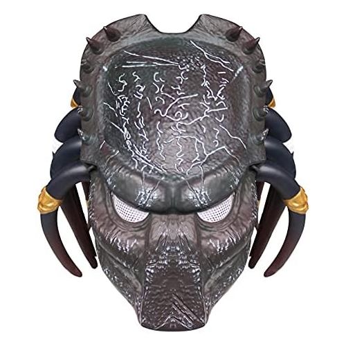  할로윈 용품CAFELE Predator Wolf Mask Horror Scary Full Head Mask Movie Game Mask Resin Halloween Party Costume Cosplay Prop