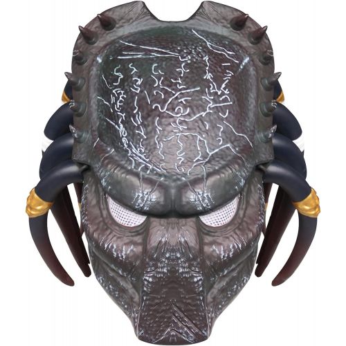  할로윈 용품CAFELE Predator Wolf Mask Horror Scary Full Head Mask Movie Game Mask Resin Halloween Party Costume Cosplay Prop