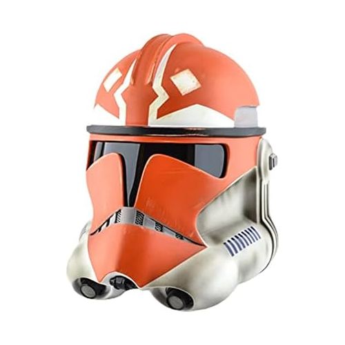  할로윈 용품CAFELE Clone Trooper Helmet Electronic Voice Changer, Imperial Stormtrooper Helmet Mask Cosplay Halloween Costume Accessories