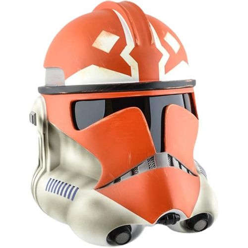  할로윈 용품CAFELE Clone Trooper Helmet Electronic Voice Changer, Imperial Stormtrooper Helmet Mask Cosplay Halloween Costume Accessories