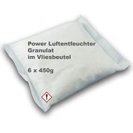 6x CAGO Luftentfeuchter Raumentfeuchter Granulat im Vliesbeutel 450g