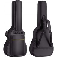 [아마존베스트]CAHAYA 40 41 Inch Acoustic Guitar Bag 0.3 Inch Thick Padding Waterproof Guitar Case Gig Bag with Back Hanger Loop and Music Stand Pocket