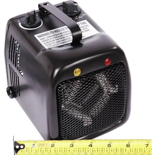  CAI - DAYTON 1500/1000W Electric Space Heater, Fan Forced, 120V