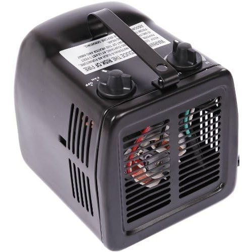  CAI - DAYTON 1500/1000W Electric Space Heater, Fan Forced, 120V