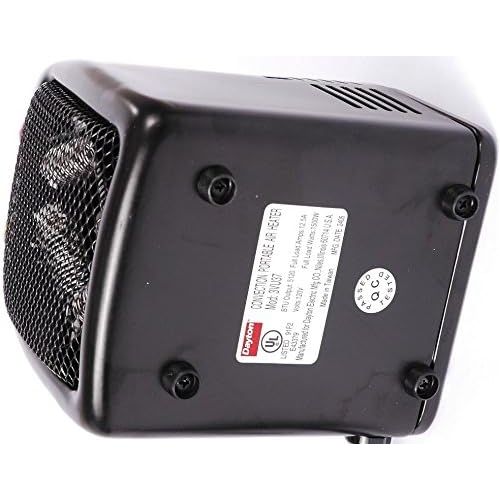  CAI - DAYTON 1500/1000W Electric Space Heater, Fan Forced, 120V