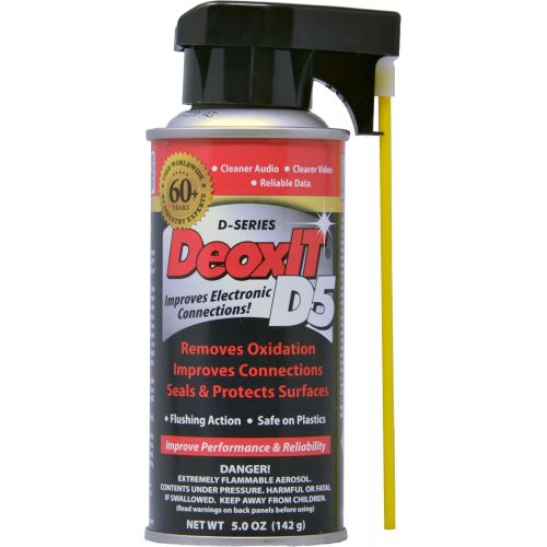  CAIG Laboratories CAIG DeOxit Cleaning Solution Spray, 5% spray 5oz