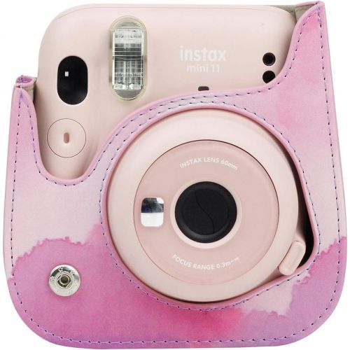  CAIUL Compatible Mini 11 Groovy Camera Case Bag for Fujifilm Instax Mini 11 8 8+ 9 Camera - Dream Cloud