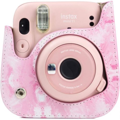  CAIUL Compatible Mini 11 Groovy Camera Case Bag for Fujifilm Instax Mini 11 8 8+ 9 Camera - Hand Painted